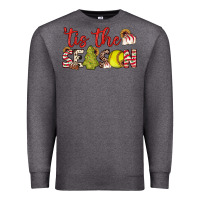 Charcoal Heather tis the season softball little debbie tree cakes Premium Sweatshirt - JahusDesignShop