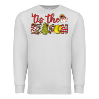 Dove Grey tis the season softball little debbie tree cakes Premium Sweatshirt - JahusDesignShop