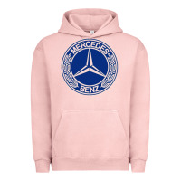 Pigment Salmon white amg Urban Hoodie - ArtMosaic