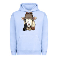 Pigment Grape Ice Detective Sheep Lamb Spy Investigator Farmer Sheep Lover 53 Urban Hoodie - ArtMosaic