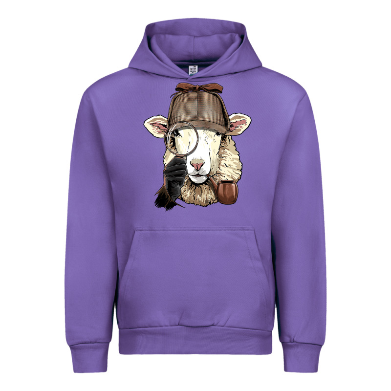 Detective Sheep Lamb Spy Investigator Farmer Sheep Lover 53 Urban Hoodie by ArtMosaic | Teevron