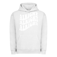 Pigment Lunar Rock alright alright alright Urban Hoodie - ArtMosaic