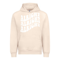 Sandshell alright alright alright Urban Hoodie - ArtMosaic