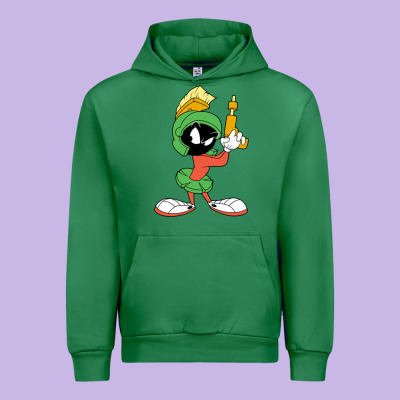 Marvin The Martian Looney Urban Hoodie Designed By Artmosaic