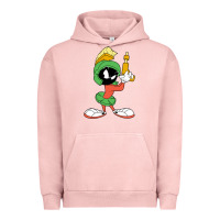 Pigment Salmon marvin the martian looney Urban Hoodie - ArtMosaic