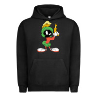 Pigment Black marvin the martian looney Urban Hoodie - ArtMosaic