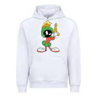 White marvin the martian looney Urban Hoodie - ArtMosaic