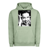Pigment Oil Green my name is bjork [tw] Urban Hoodie - ArtMosaic