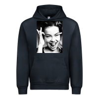 Navy my name is bjork [tw] Urban Hoodie - ArtMosaic