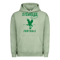Pigment Oil Green steagles football est 1943 phil phit combine team pullover hoodie Urban Hoodie - ArtMosaic