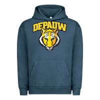 Pigment Midnight Navy depauw clubs Urban Hoodie - ArtMosaic