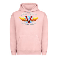 Pigment Salmon Victory Motorcycles Urban Hoodie - ArtMosaic
