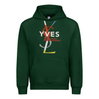 Forest Green yvessaintlaurent Urban Hoodie - ArtMosaic