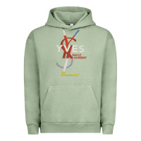 Pigment Oil Green yvessaintlaurent Urban Hoodie - ArtMosaic