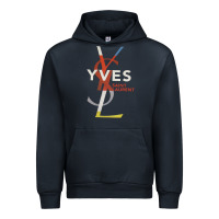 Navy yvessaintlaurent Urban Hoodie - ArtMosaic