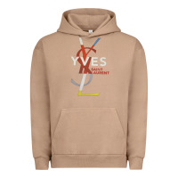 Pigment Burro yvessaintlaurent Urban Hoodie - ArtMosaic