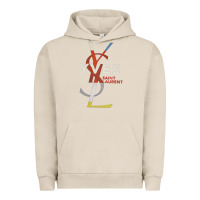 Pigment French Oak yvessaintlaurent Urban Hoodie - ArtMosaic