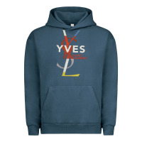 Pigment Midnight Navy yvessaintlaurent Urban Hoodie - ArtMosaic