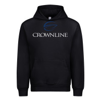 Black Crownline Boats Urban Hoodie - ArtMosaic