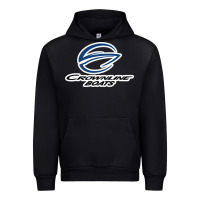 Black Crownline Boats Urban Hoodie - ArtMosaic