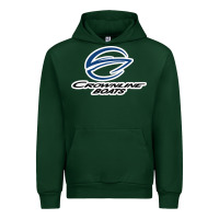 Forest Green Crownline Boats Urban Hoodie - ArtMosaic