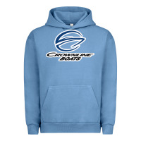 Pigment Pebble Blue Crownline Boats Urban Hoodie - ArtMosaic