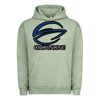 Pigment Oil Green Crownline Boats Urban Hoodie - ArtMosaic