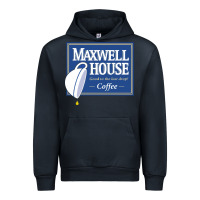 Navy maxwell house Urban Hoodie - ArtMosaic