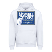 White maxwell house Urban Hoodie - ArtMosaic