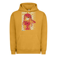 Pigment Peanut Butter asuka evangelion Urban Hoodie - ArtMosaic