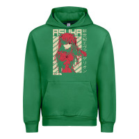 Emerald asuka evangelion Urban Hoodie - ArtMosaic
