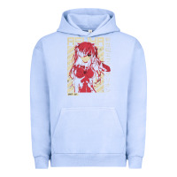 Pigment Grape Ice asuka evangelion Urban Hoodie - ArtMosaic