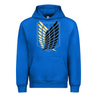 Cobalt Shingekis no kyojinn Urban Hoodie - ArtMosaic