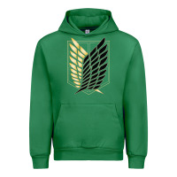 Emerald Shingekis no kyojinn Urban Hoodie - ArtMosaic