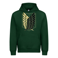 Forest Green Shingekis no kyojinn Urban Hoodie - ArtMosaic