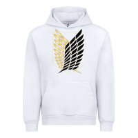 White Shingekis no kyojinn Urban Hoodie - ArtMosaic