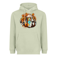 Matcha thanksgiving coffee cup gemstone Heavyweight Hoodie - JahusDesignShop