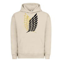 Pigment French Oak Shingekis no kyojinn Urban Hoodie - ArtMosaic