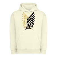 Pigment Pistachio Shingekis no kyojinn Urban Hoodie - ArtMosaic