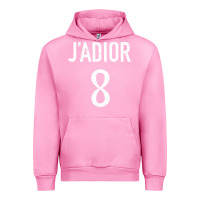 Fuchsia Pink j’adior 8 Urban Hoodie - ArtMosaic