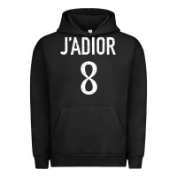 Pigment Black j’adior 8 Urban Hoodie - ArtMosaic