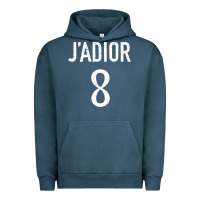 Pigment Midnight Navy j’adior 8 Urban Hoodie - ArtMosaic