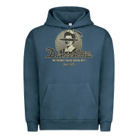 Pigment Midnight Navy danceteria nyc 1979, danceteria Urban Hoodie - ArtMosaic