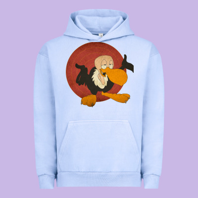 Beaky Buzzard 1 Urban Hoodie Designed By Artmosaic