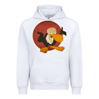 White beaky buzzard 1 Urban Hoodie - ArtMosaic