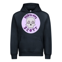 Navy Penelope Scott Skeleton Urban Hoodie - ArtMosaic