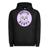 Pigment Black Penelope Scott Skeleton Urban Hoodie - ArtMosaic