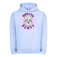 Pigment Grape Ice Penelope Scott Skeleton Urban Hoodie - ArtMosaic