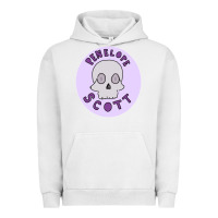 Pigment Lunar Rock Penelope Scott Skeleton Urban Hoodie - ArtMosaic