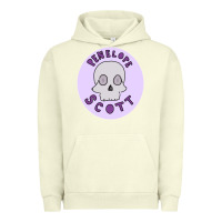 Pigment Pistachio Penelope Scott Skeleton Urban Hoodie - ArtMosaic